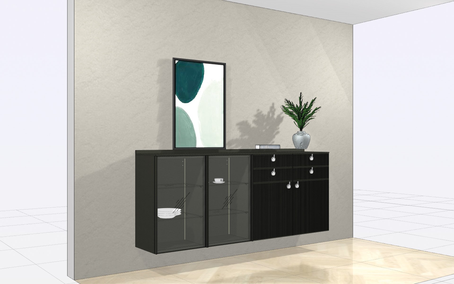 Wandkast N BedHabits 18 1200 8